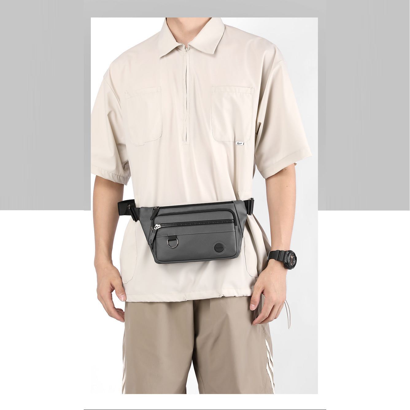 Sac transversal homme élégant et portable