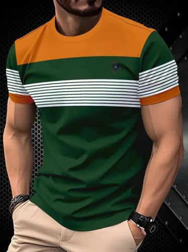 T-shirt mode 3D pour hommes occasionnels