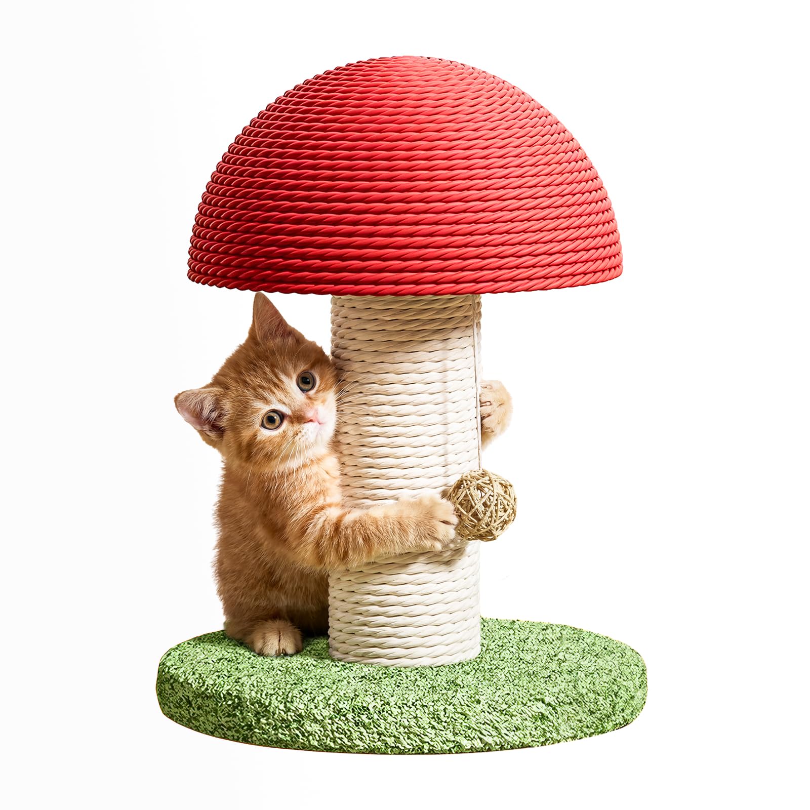 Champignons Cat Scratching Post 11inch pour chaton et petits chats