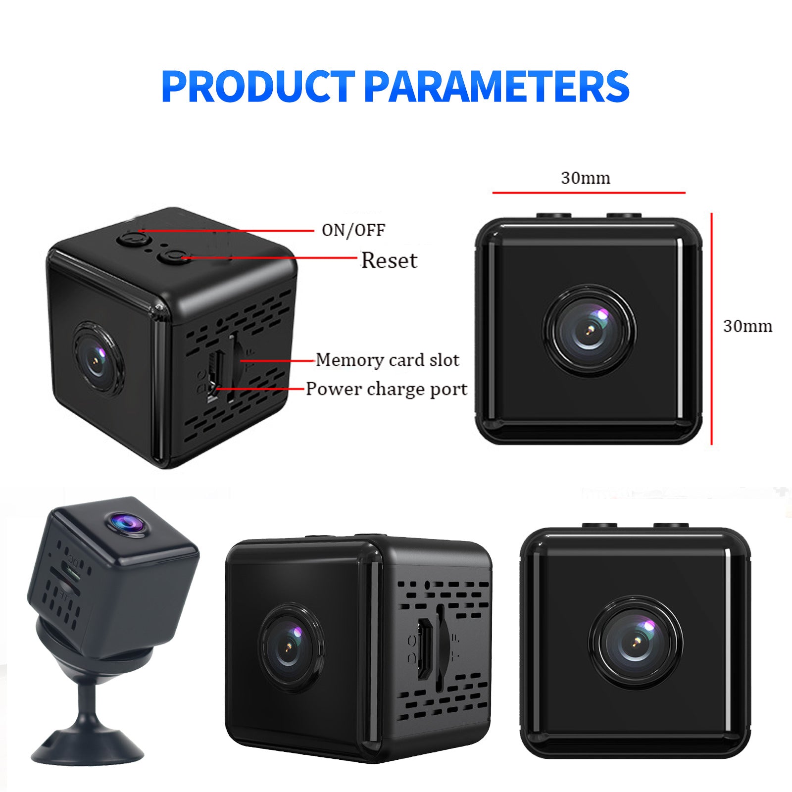Enregistreur vidéo HD grand angle Intercom Home One-way