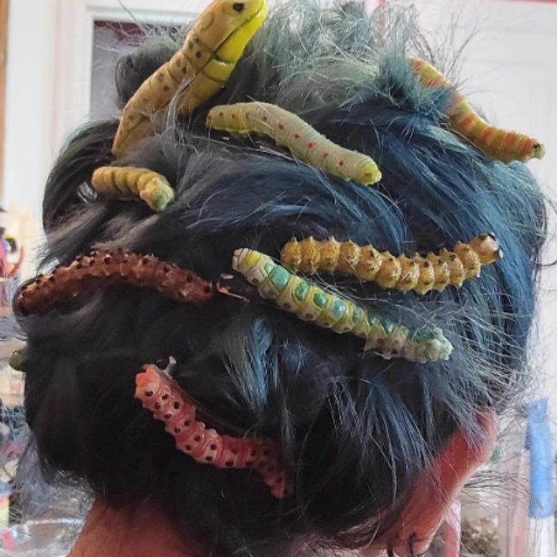 Ensemble de pinces capillaires pour chenilles excentriques et créatives