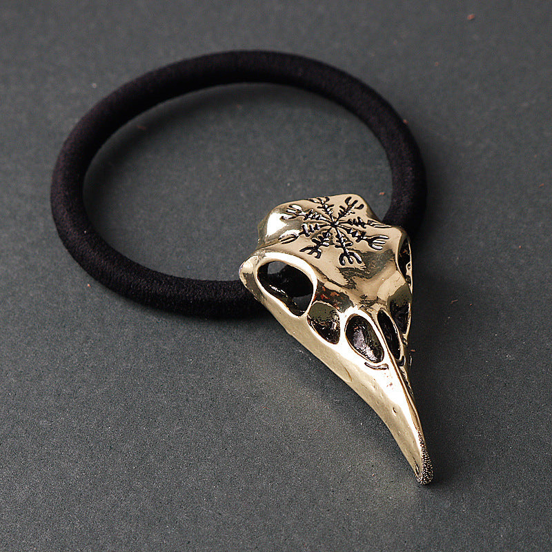 Retro Crâne viking Crâne Symbole Corde tête
