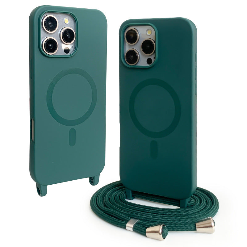 Cas de téléphone magnétique Lanyard I Lanyard Crossbody