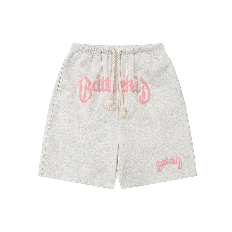 Short tendance Hip Hop Casual Street Rétro Pantalons recadrés Pantoufles