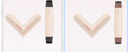 Lilin Zhi Rotating Eyeliner Stamp PenNatural longue durée et rapide-Drying