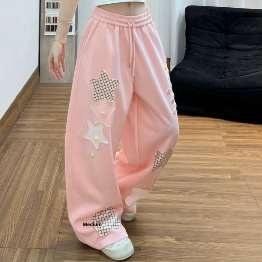 Filles Dopaminestyle Koreaninspired Wideleg Pantalons pour la saison plus ancienne