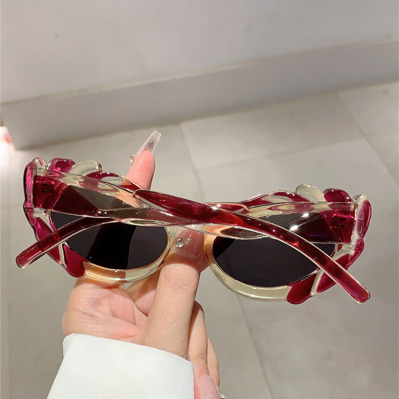 Lunettes de soleil haut de gamme de style ludique