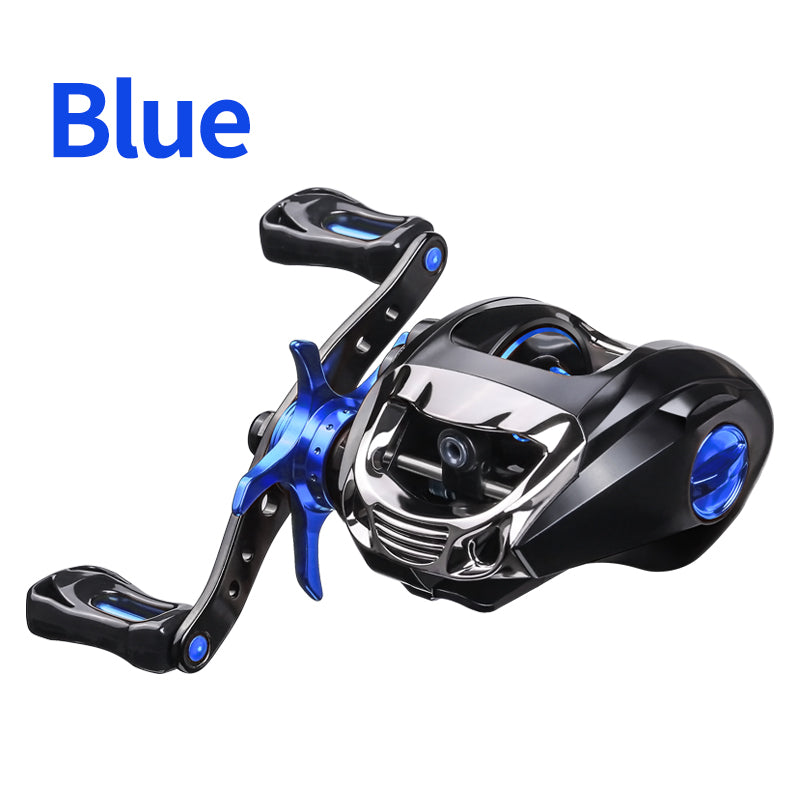 Metal Raft Reel de pêche Luya Hit Black Long Cast Anti Blast Line
