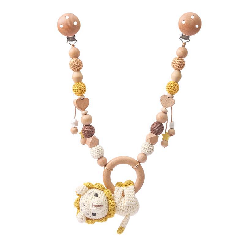 Baby Crib suspension Bunny Music Car Poupée Pendentif Jouet Nibbling