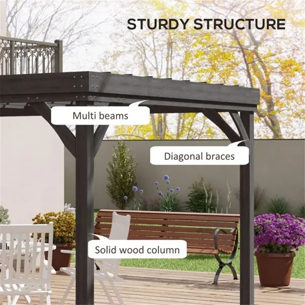 Bois Gazebo (Swiship-Ship)(Interdit par WalMart)Original 31560469