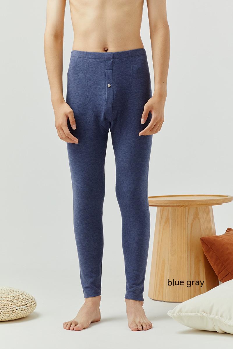 Pantalon chaud homme en cachemire avec velours