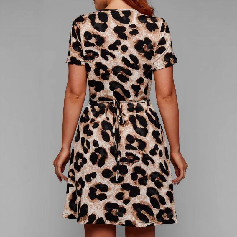 Robe courte casual une pièce pour femmes