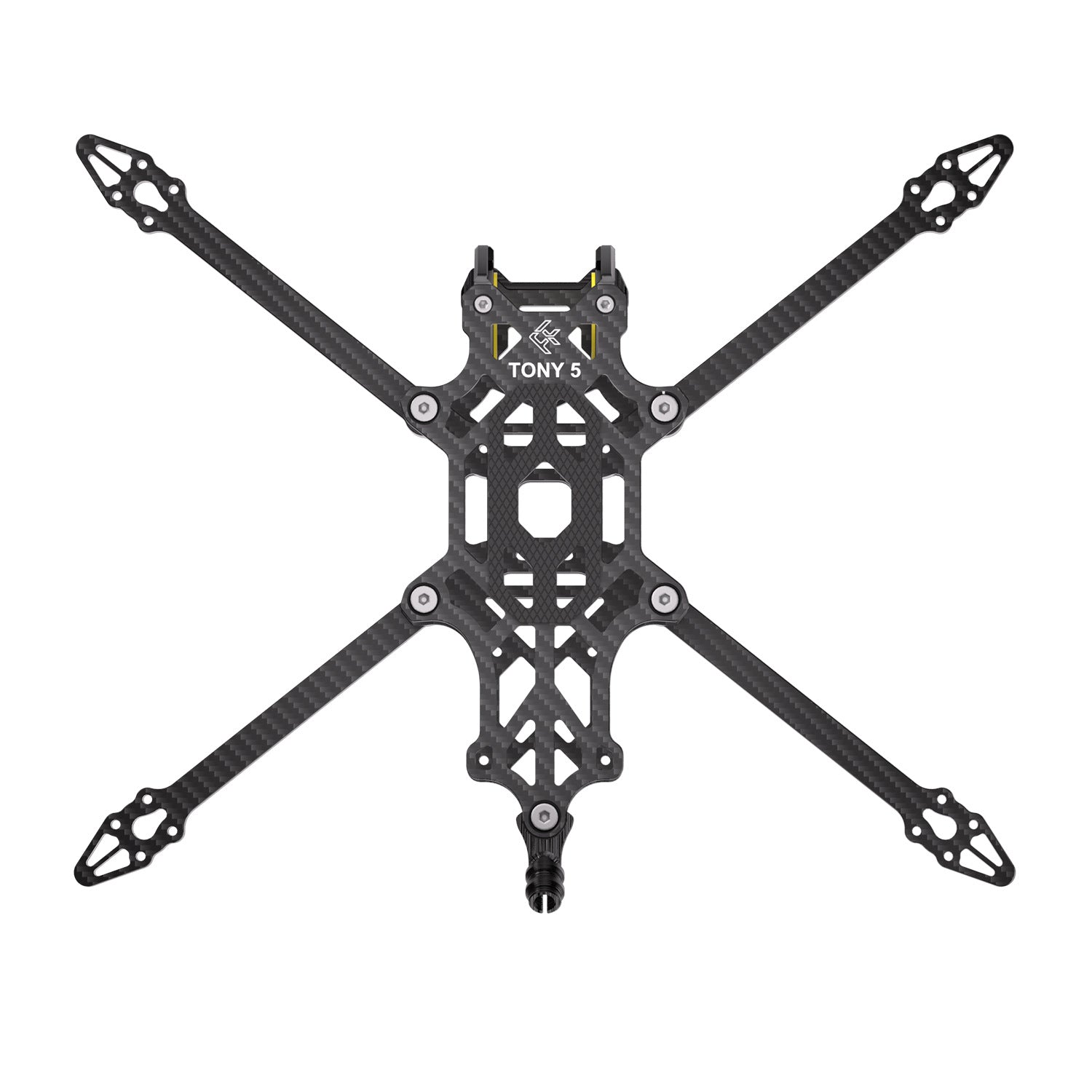FlyFishnRC Tony 5 Sub250 FPV Freestyle Cadre de brasage au carbone