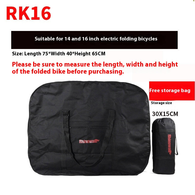 Sac à bagages pliant pour vélo portable