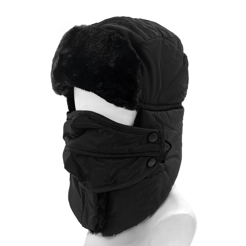 Chapeau de Lei Feng résistant au vent et résistant au froid avec polaire épais pour l'oreille Protec