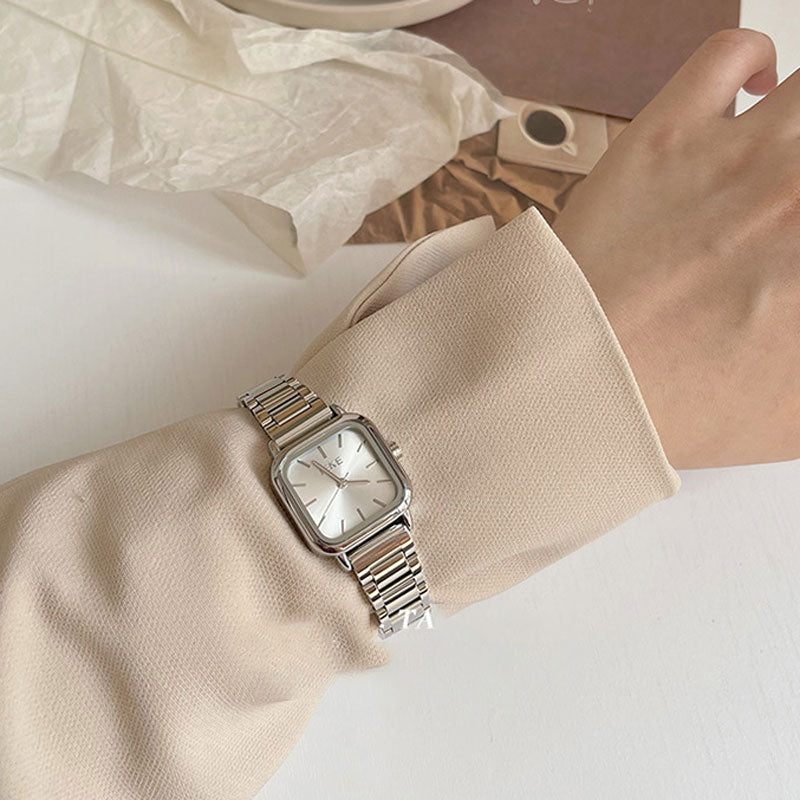Style cool All-matching Graceful Retro Haute Sens de la mode montre simple Quartz