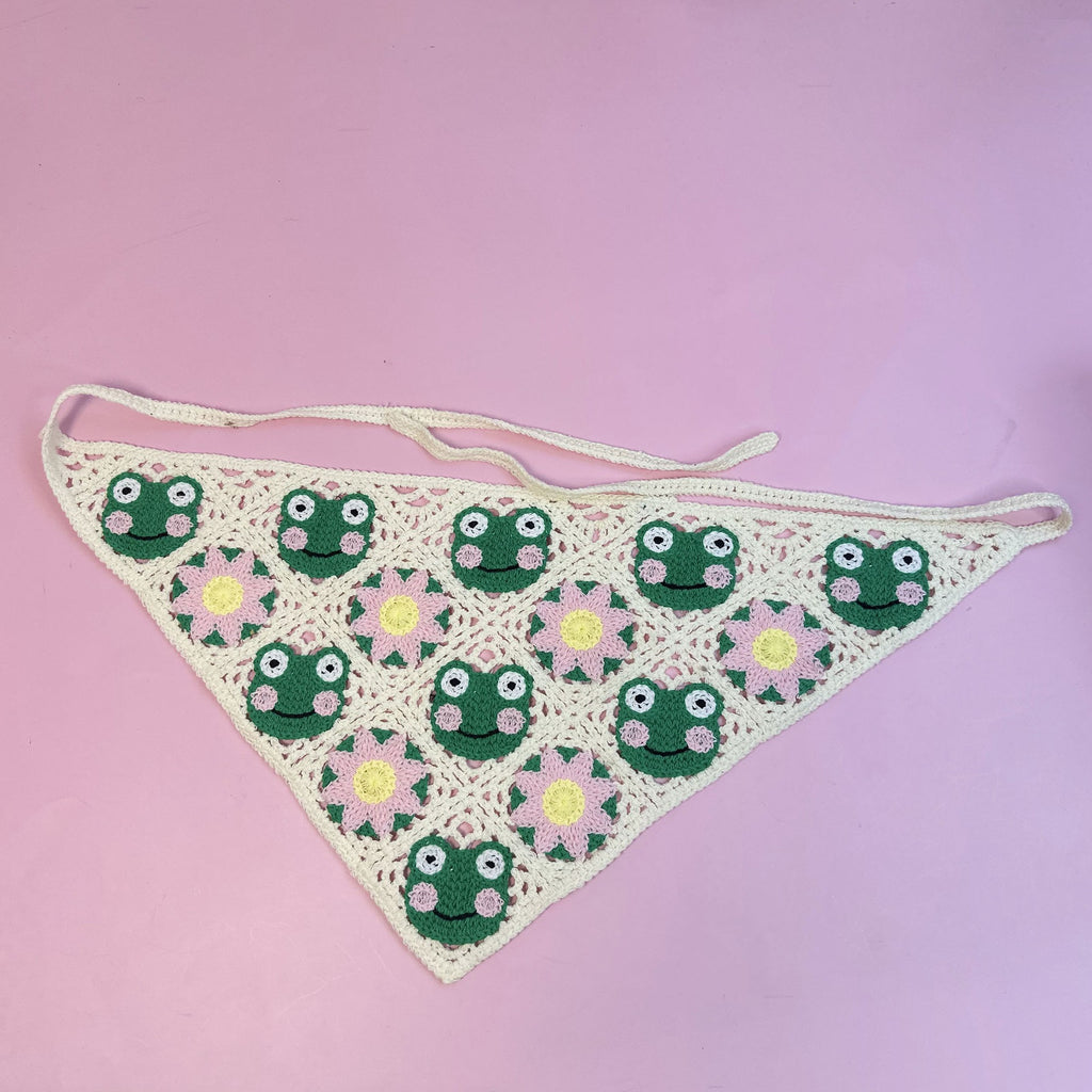 Bande de cheveux tricotés Triangular Binder