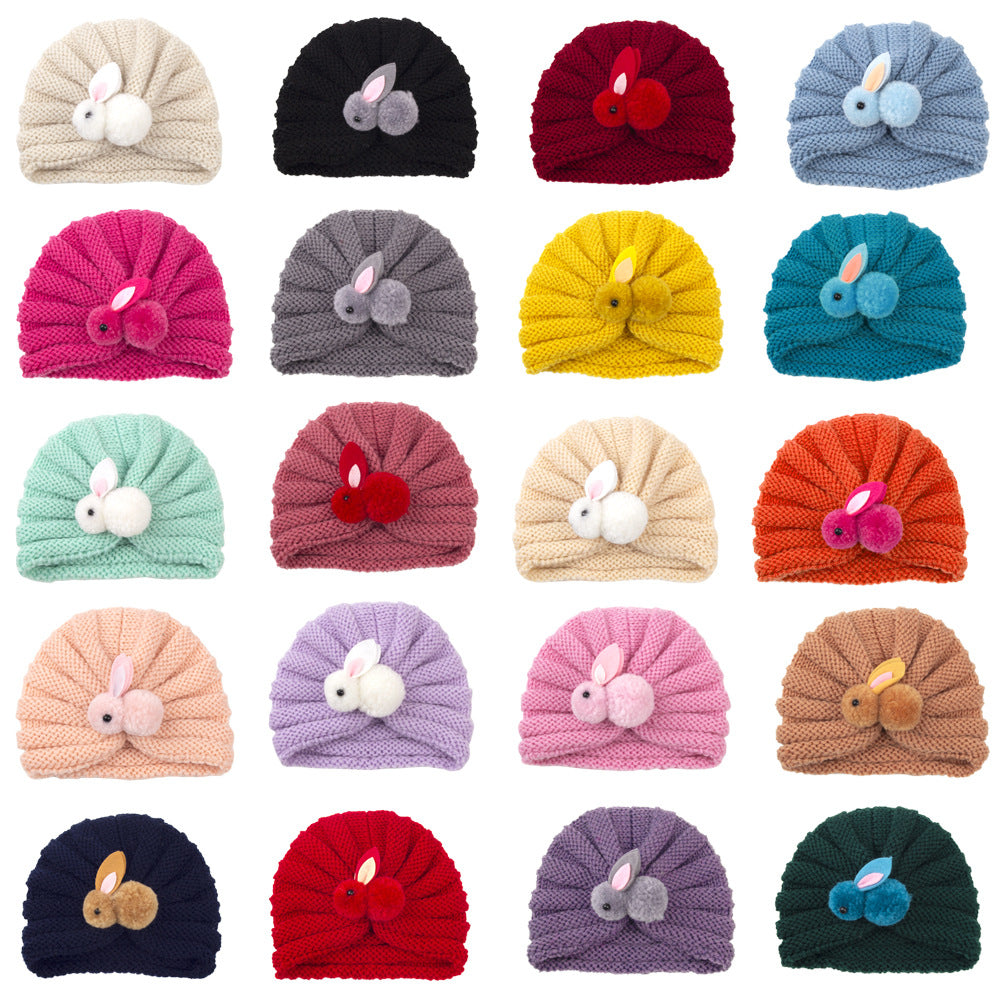 Enfants Chapeau tricoté en laine Automne Et l'hiver