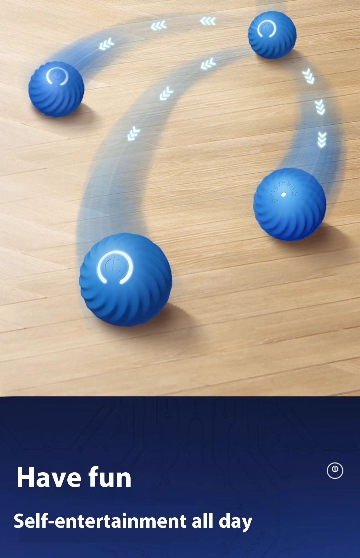 Jeu de chien rechargeable intelligent de saut à la gravité