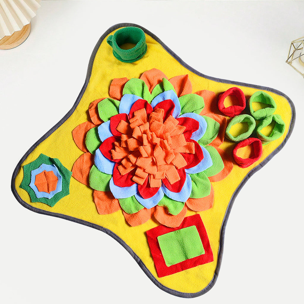Pet Smell Mat Puzzle Chien Entraînement Cacher les aliments Couverture