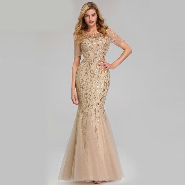 Robe de sirène tempérament