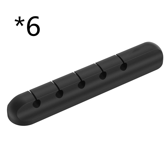 Silicone USB Câble Winder Bureau Câble Organisateur Gestion Clips polyvalents Câbles Pro