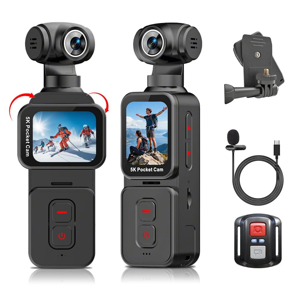 Enregistreur DV de poche pour appareil photo de poche à écran tournant