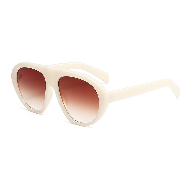 3706 Lunettes de soleil Aviator surdimensionnées