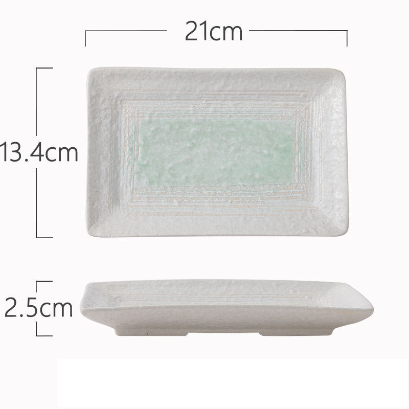 Dessert Sushi Cold Dish Céramique Maison Couleur Underglaze