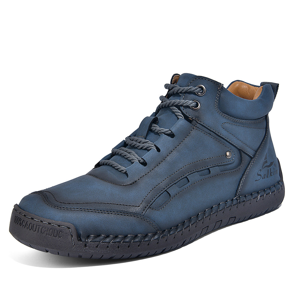 Chaussures décontractées pour hommes cousues à la main