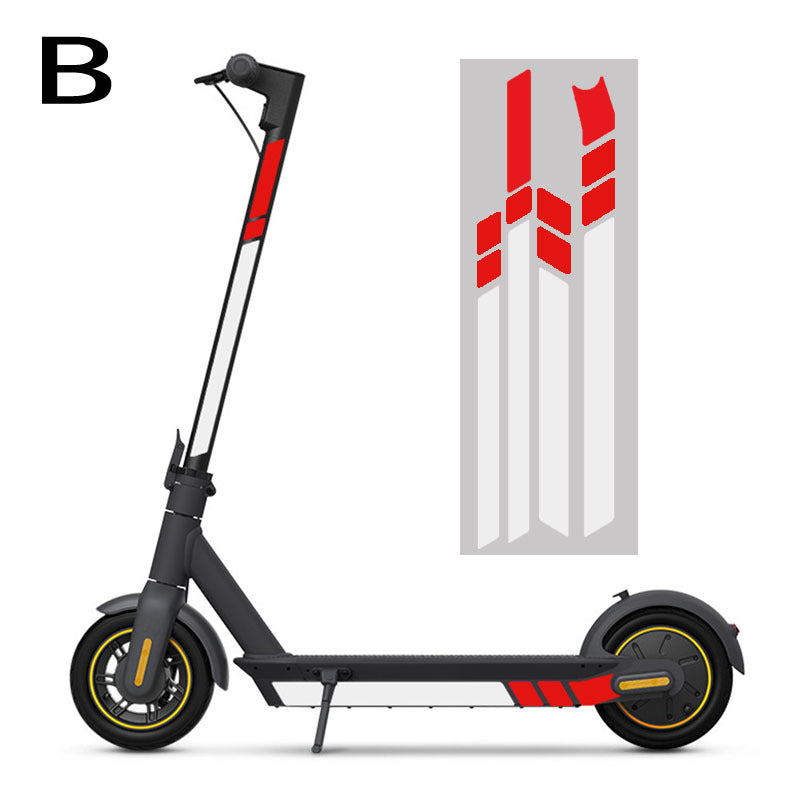 Max G30 Sticker réfléchissant pour scooter no 9