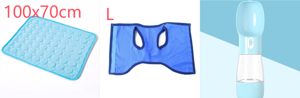 Veste de refroidissement d'été pour chien absorbant la sueur