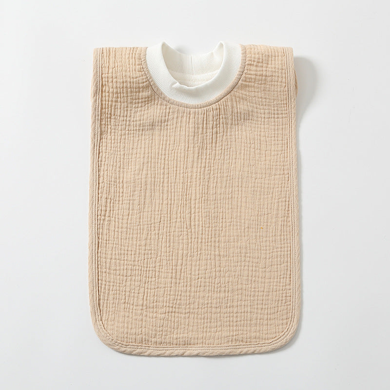 Grand bavoir de linge pour enfants qui résiste aux étourdissements