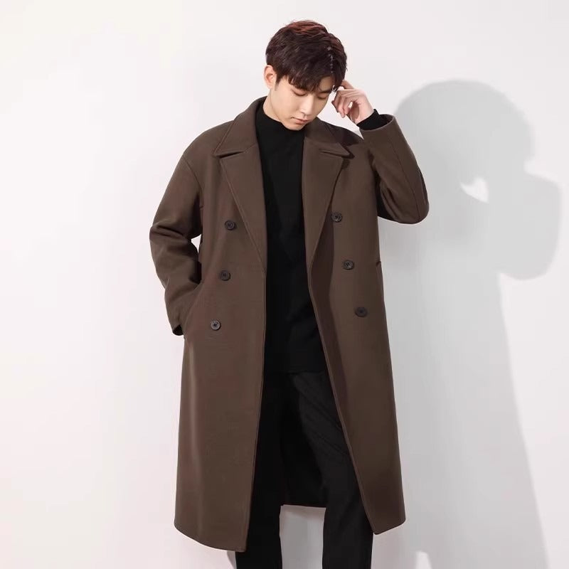 Pardessus en laine pour hommes
