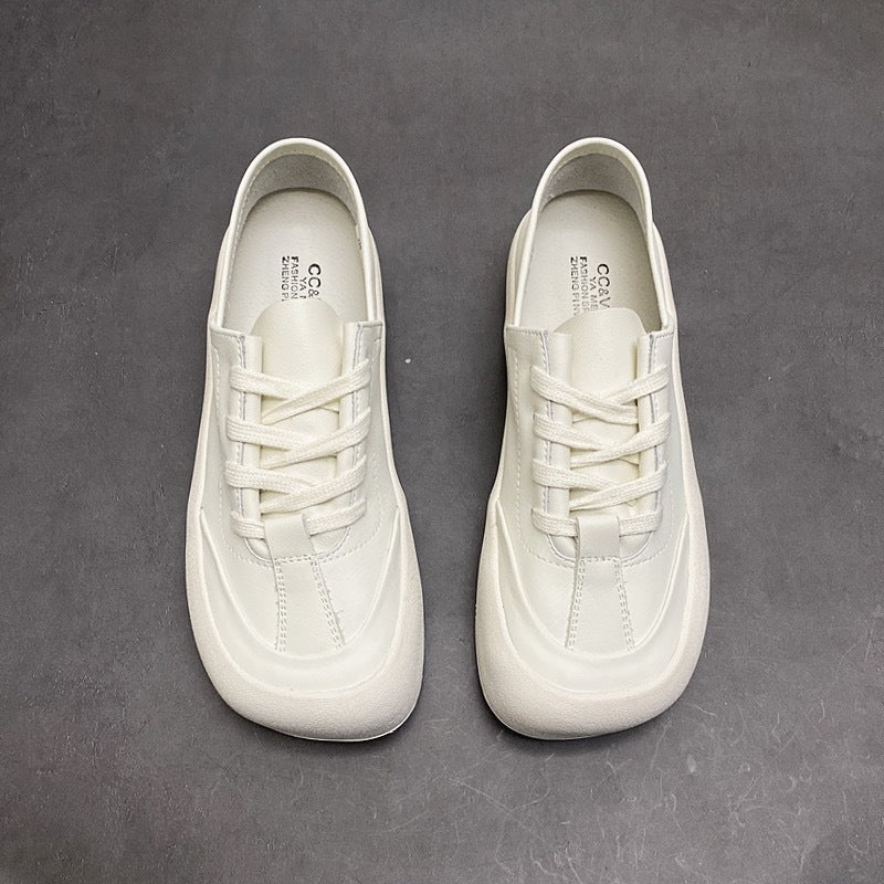 Respirant orteil carré Sneakers de surface douce