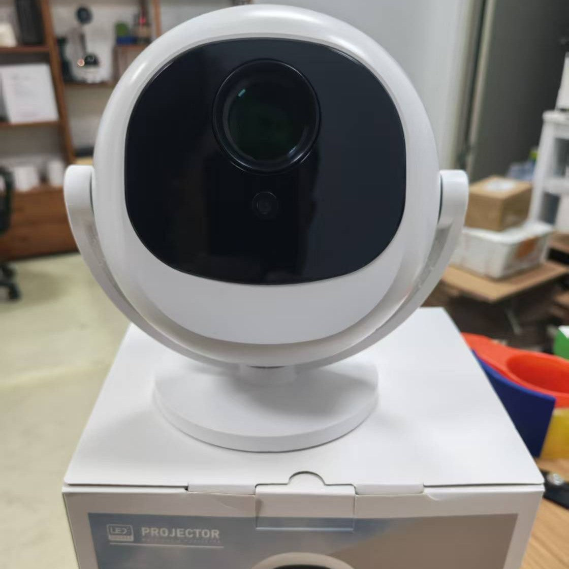 Projecteur intelligent Android 11 Focus électrique Bluetooth 5G Double fréquence HD