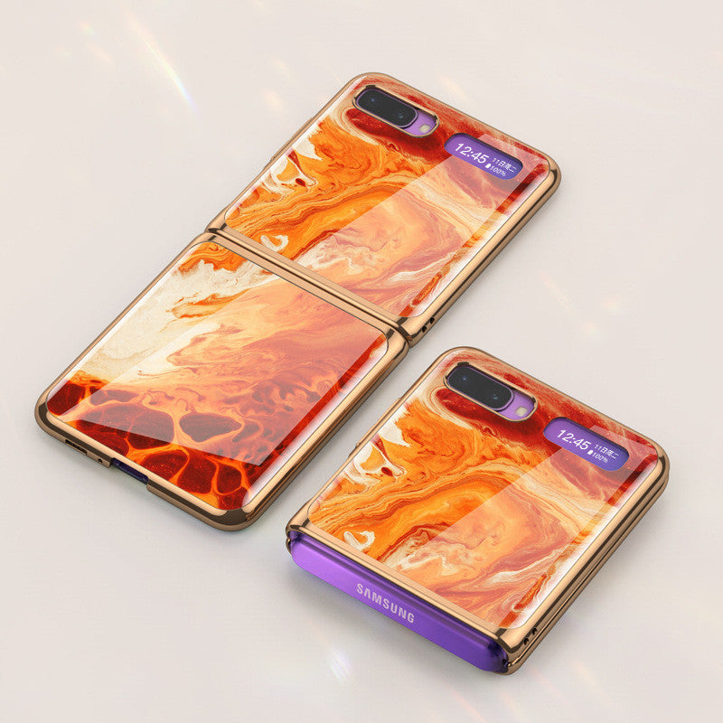 Étui de téléphone pliant en verre d'écran tout compris