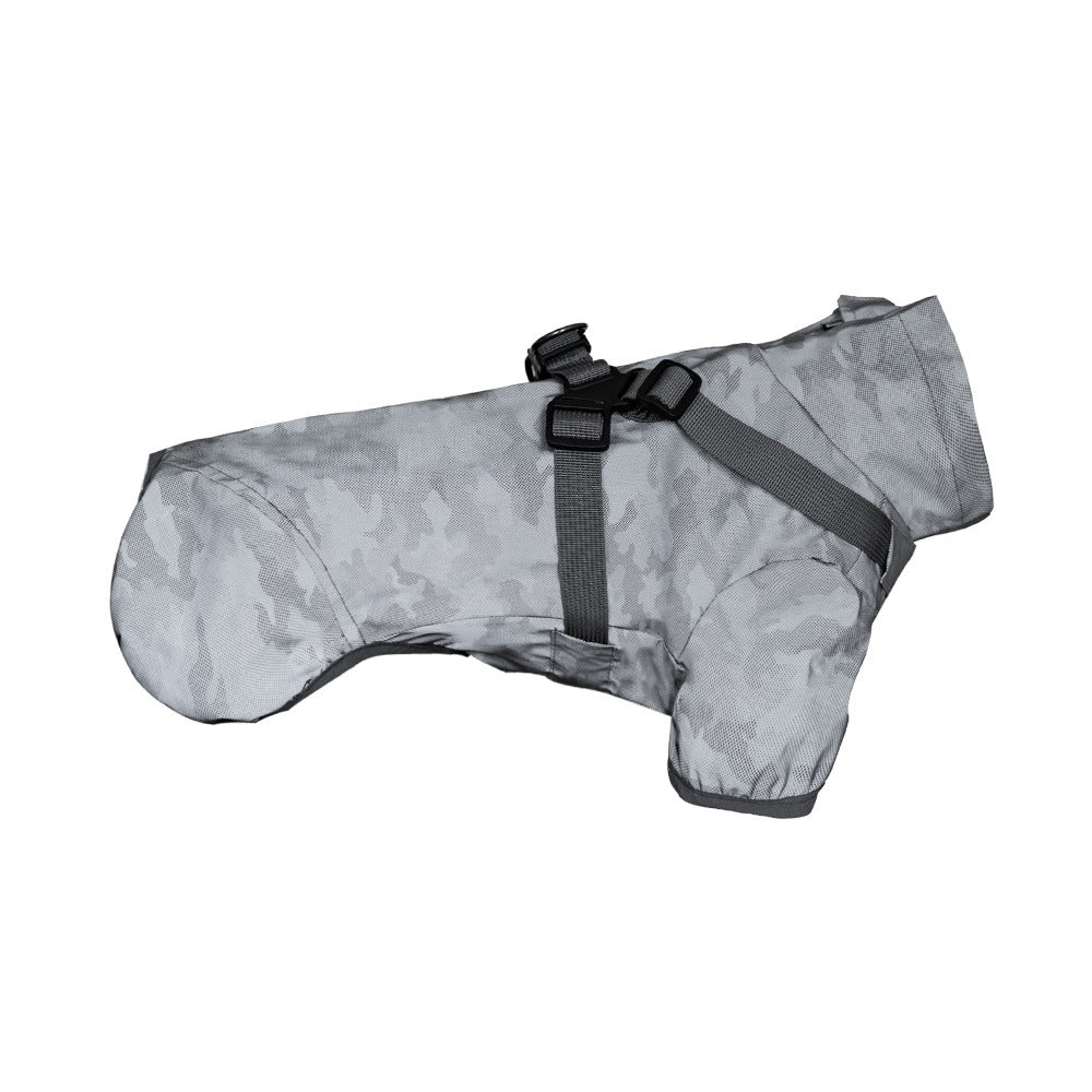 Poitrine et le dos imperméable deux jambes imperméable Teddy moyen et petit chien