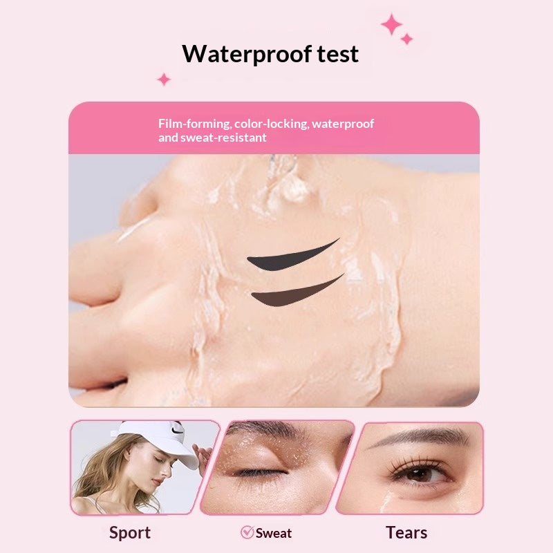Stamp à double tête tout-en-un Eyeliner Stylo qui est étanche