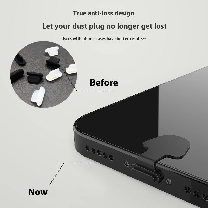 Téléphone portable Charger Port Dust Plug Typec Interface