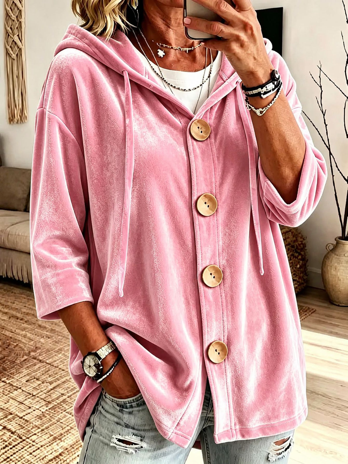 Polyester blouse