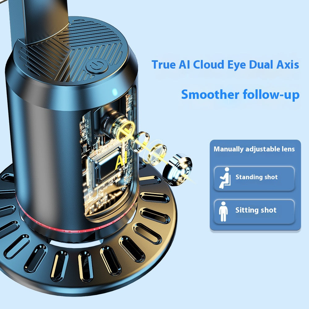 Smart AI Facial Recognition Mobile Streaming Bluetooth Selfie Holder