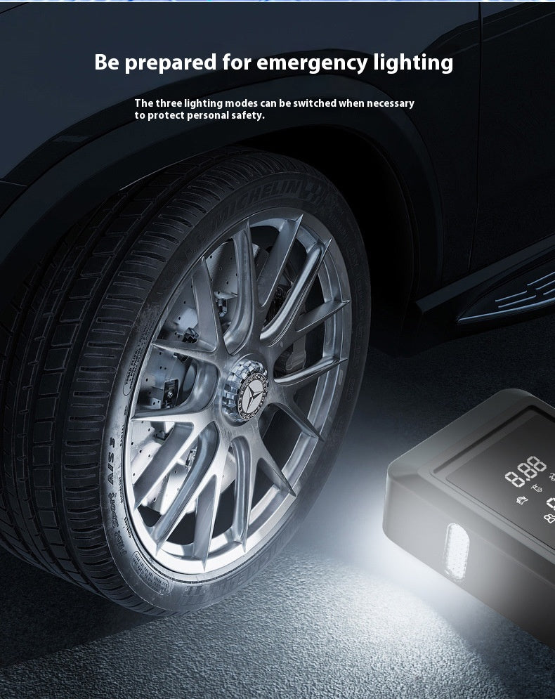Véhicule Air Intelligent Digital Display Car Start Emergency Supply All-in-one Multi-functi