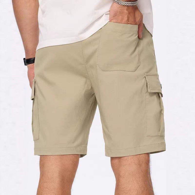 Été homme American-Style High Street Loose Hip-Hop Trendy Short à cinq points