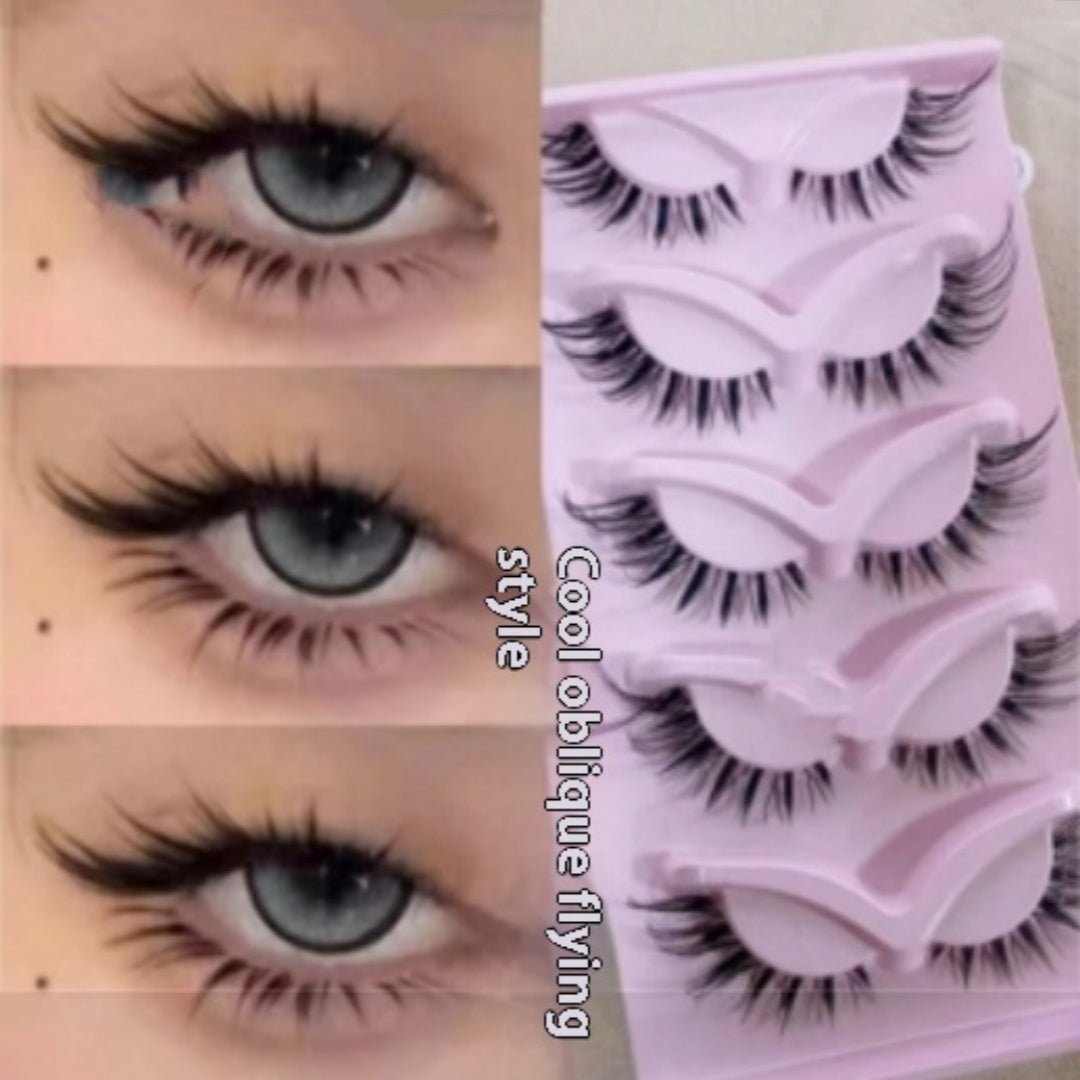 Faux cils de l'Europe et de l'Amérique Smoky Makeup Thick Fox