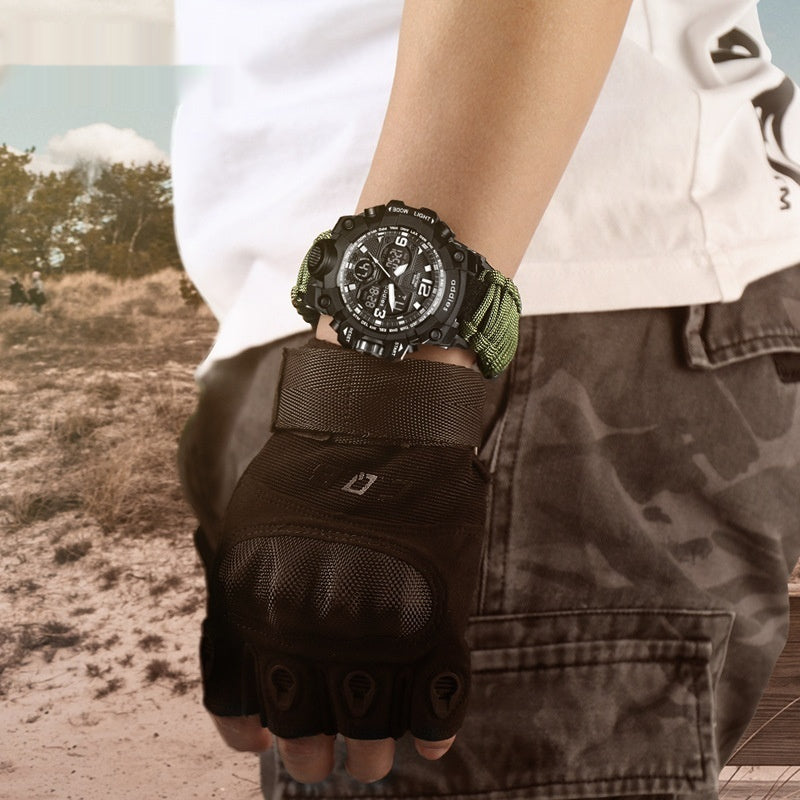 Multifonctionnel Sports Watch Outdoor Mountainering Tactical Homme Waterproof