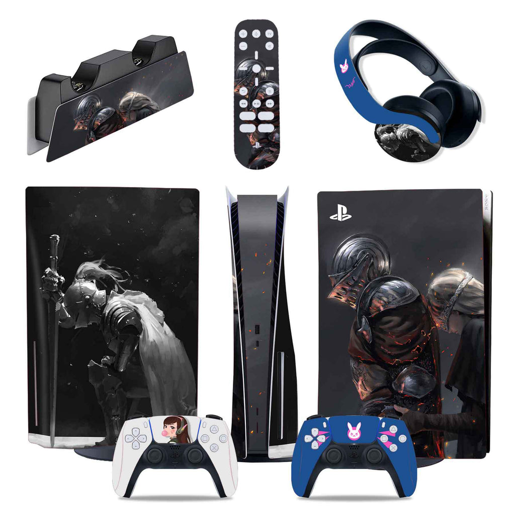 PS5 Sticker Set Jeu Console Sticker corps complet