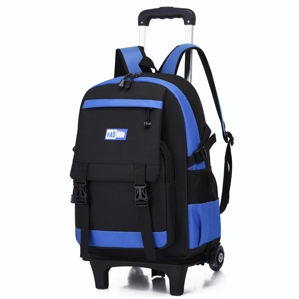 Élève de l'école primaire de loisirs Grande capacité Pull Rod sac à dos