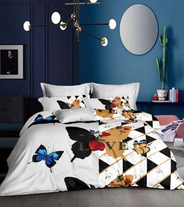 Commerce extérieur du fabricant Grande version Impression Ensemble trois pièces Amazon AliExpress