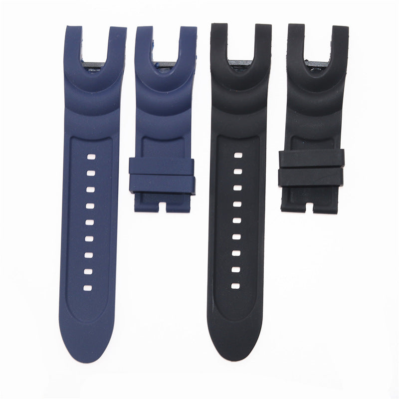 Bande de montre d'inverseur en silicone souple de fourche